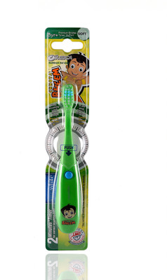 

aquawhite Chhota Bheem Kids Musical Green (Waterproof,Inbuilt Battery, Plays Tune of Chhota Bheem Song),Health & Personal Care Ultra Soft Toothbrush