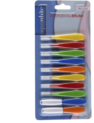 

aquawhite Interdental Brush, bristles. Health & Personal Care Ultra Soft Toothbrush
