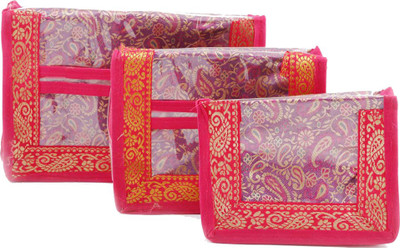 

LadyBugBag Cosmetic Pouch(Pink, Purple), Purple & pink