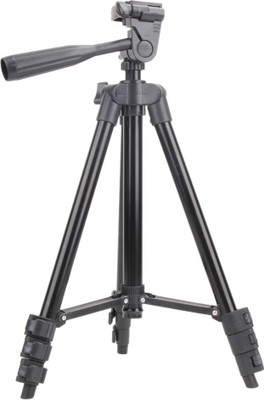 

IBS Tripod 3120, Full Black 1020 mm Long DSLR/Mobile/Gopro Action Camera/Digital3 Way Pan & Tilt Camera Stand - Light Weight Pro Travel Tripod(Black, Supports Up to 3000 g)