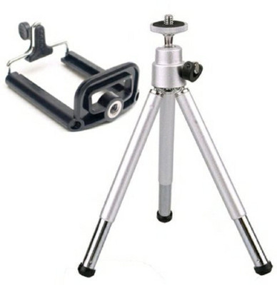 

Eco Hometown Mini Tripod With Hook For Mobile Tripod(Silver, Supports Up to 1500 g)