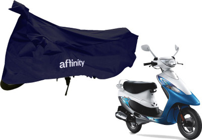 AFFINITY Two Wheeler Cover for Universal For Bike(Blue)