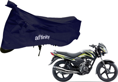 AFFINITY Two Wheeler Cover for Universal For Bike(Blue)