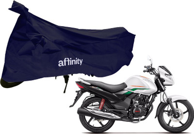 AFFINITY Two Wheeler Cover for Universal For Bike(Blue)
