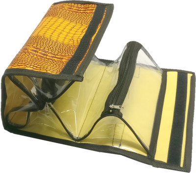 

Addyz Pack of 4 Pieces Cosmetic Vanity Box(Yellow, Brown)