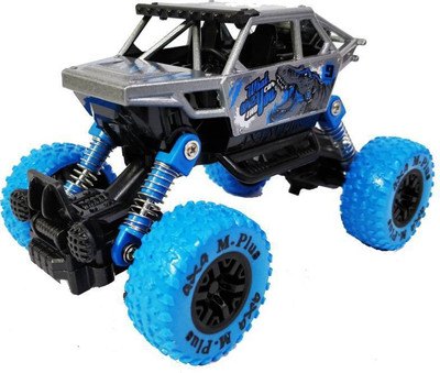 

Assemble 4 Wheel 1:18 Scale Amazing Graphic Printed Rock Crawler Pull back Metal Diecast Car Toy-Multicolor(Multicolor)