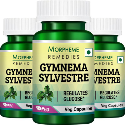 

Morpheme Remedies Gymnema Slyvestre (Meshshringi) 500mg Extract (Pack Of 3)(60 No)