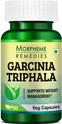 

Morpheme Remedies Garcinia - Triphala 500 mg(60 No)