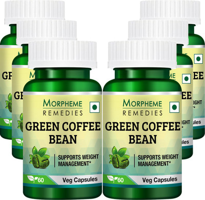 

Morpheme Remedies Green Coffee Beans Extract (Pack Of 6)(60 No)