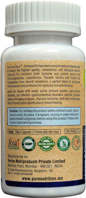 

Pure Nutrition Immune Pro (Unique & Powerful Immune)(60 No)