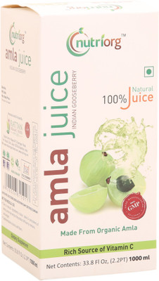 

Nutriorg Amla Juice 1000Ml(1000 ml)
