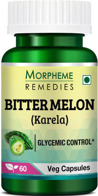 

Morpheme Remedies Bittermelon (Karela) 500mg Extract(60 No)