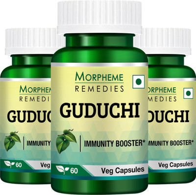 

Morpheme Remedies Guduchi 500mg Extract (Pack Of 3)(180 No)