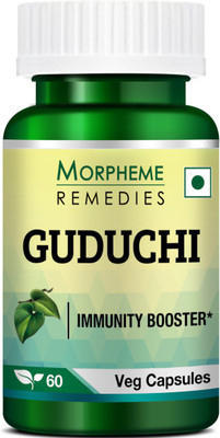 

Morpheme Remedies Guduchi (Tinospora Cordifolia) Extract 500 mg(60 No)
