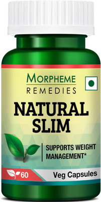 

Morpheme Remedies Natural Slim (Garcinia, Triphala, Guggul)(60 No)