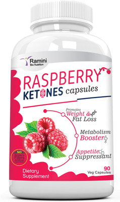 

RAMINI BIONUTRITION Raspberry ketones - 500 mg - 90 veg capsules(90 No)