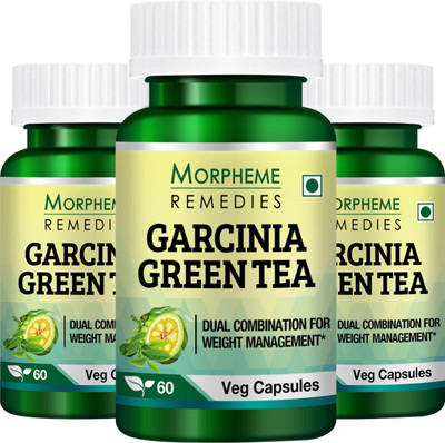 

Morpheme Remedies Garcinia Green Tea 500 mg (Pack of 3)(180 No)