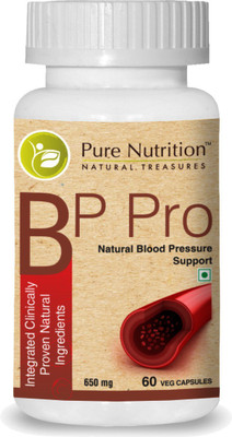 

Pure Nutrition BP Pro (Integrated Clinically Proven Natural Ingredients) - 60 Capsules(60 No)