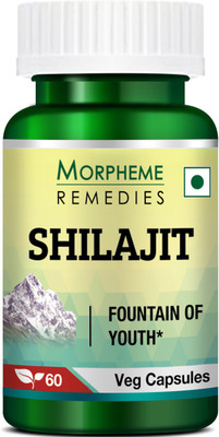 

Morpheme Remedies Shilajit Extract 500 mg(60 No)