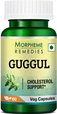 

Morpheme Remedies Guggul (Commiphora Mukul) 500mg Extract(60)