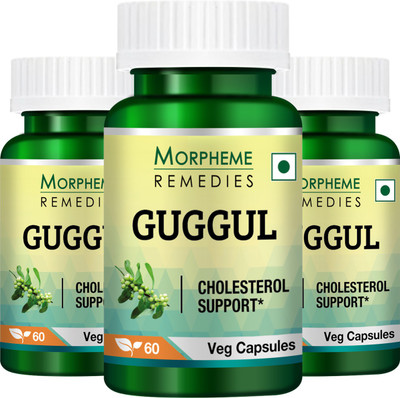 

Morpheme Remedies Guggul 500mg Extract (Pack of 3)(180 No)
