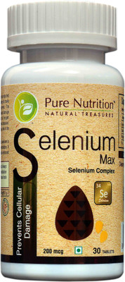 

Pure Nutrition Selenium Max (Prevents Cellular Damage)(30 No)