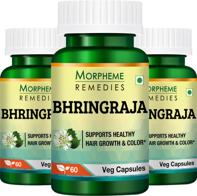 

Morpheme Remedies Bhringraja 500mg Extract (Pack Of 3)(180 No)