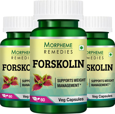 

Morpheme Remedies Forskolin 500 mg (Pack Of 3)(180 No)