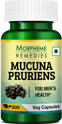 

Morpheme Remedies Mucuna Pruriens (Kapikachhu) Extract 500 mg(60 No)