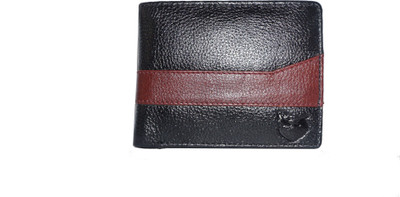 

MAAHIR COLLECTION Men Casual Black, Maroon Genuine Leather Wallet(3 Card Slots)