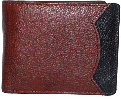 

APF COLLECTION Men Casual Brown, Black Genuine Leather Wallet(7 Card Slots)