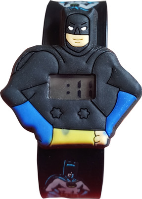 

SS Traders -Cute Black Batman Digital watch for Kids - Good gifting Item Watch - For Boys & Girls