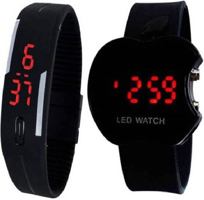 

Glamexy new stylessports and apple kids combo BLACK Watch - For Boys