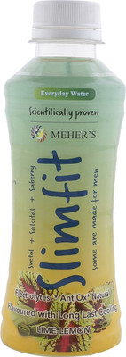 

Meher Slimfit Natural Ready to Drink Slimming Water for men pack of 2 Mineral(400 ml, Pack of 2)