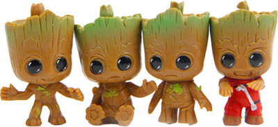 

Ynynoo Groot pack Of 4(Multicolor)