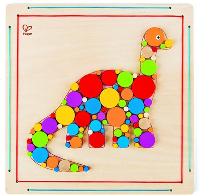 

Hape Crafts - Brontosaurus Mosaic, Do-it-Yourself Fun (DIY) Toy