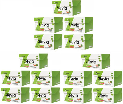 Zindagi Stevia Powder - Stevia Leaves Powder - Sugarfree Stevia Sweetener (Pack Of 15) Sweetener(50 g, Pack of 15)