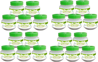

Zindagi Stevia Powder - Pure Stevia White Powder - Sugarfree Stevia Leaves Powder (Pack Of 15) Sweetener(50 g, Pack of 15)