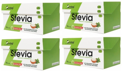 

Zindagi Stevia Powder - Sugarfree Sweetener - Natural Stevia Leaves Extract (Pack Of 4) Sweetener(50 g, Pack of 4)