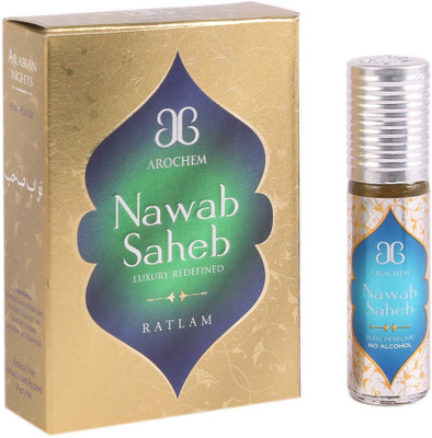 

Arochem Nawab Sahab Luxury Redefined Long Lasting Floral Attar(Floral)