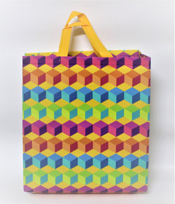 

Nimida Eco Friendly Printed Stylish Non-Woven Shopping Bag/ Vegetable Bag, In Four Beautiful Colours and Design, Size 14” x 12.50” x 6” Pack of 4 Waterproof Multipurpose Bag(Multicolor, 1050 inch)
