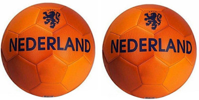 

SportsCorner Nederland Orange (Pack of 2) Football - Size: 5(Pack of 2, Multicolor)