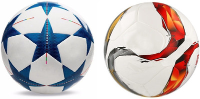 

SportsCorner UEFA League + Torfabrik (Pack of 2) Football - Size: 5(Pack of 2, Multicolor)