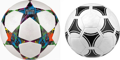 

SportsCorner Multistar + Tango (Pack of 2) Football - Size: 5(Pack of 2, Multicolor)