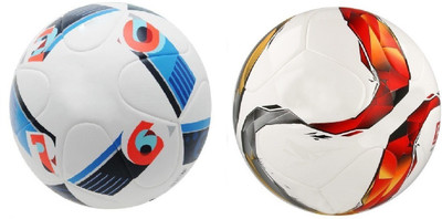 

SportsCorner Euro2016 + Torfabrik (Pack of 2) Football - Size: 5(Pack of 2, Multicolor)