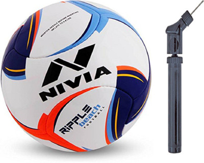 

Nivia Riiple Beach Football with Pump Combo Football - Size: (Pack of 2, Multicolor