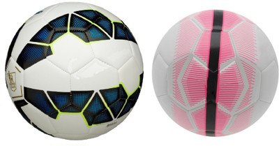 

SportsCorner Premier Legue + Mercurial (Pack of 2) Football - Size: 5(Pack of 2, Multicolor)