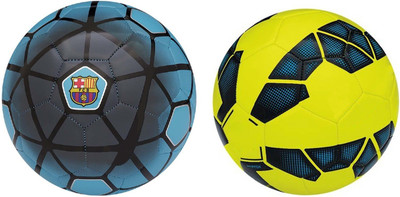 

SportsCorner FCB Blue + Premier League (Pack of 2) Football - Size: 5(Pack of 2, Multicolor)