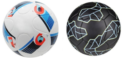 

SportsCorner Euro16 France + Messi (Pack of 2) Football - Size: 5(Pack of 2, Multicolor)