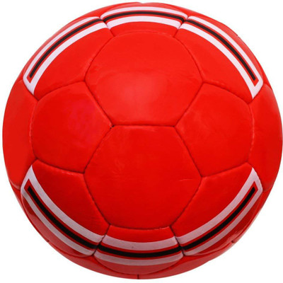 

ALEN MUFC RED Football - Size: (Pack of 1, Red, White, Multicolor